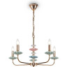 Люстра подвесная FREYA АКСИНЬЯ FR5336PL-05G 5х40 Вт Е14 золото